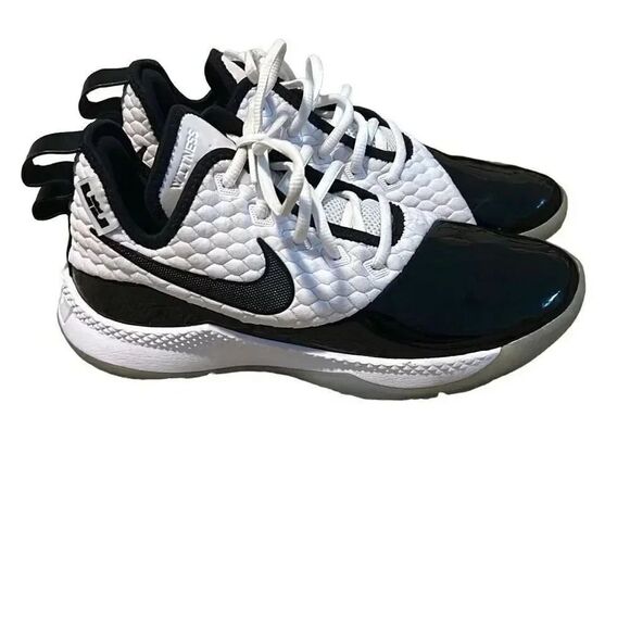 Nike Lebron witness white/black size 7.5. - Picture 2 of 3